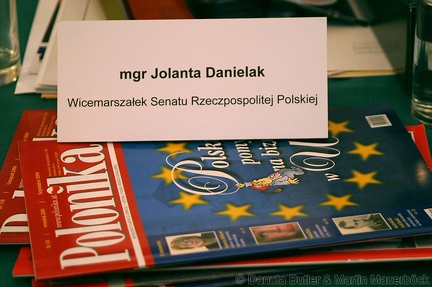 Wicemarszalek Senatu RP Jolanta Danielak